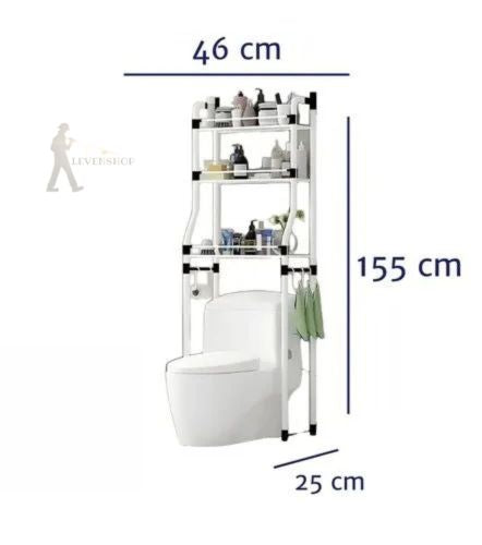 Organizador de baño 3 niveles - Más espacio hoy