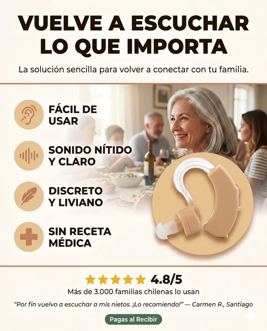 AURICULARES CLEARSOUND PRO - Vuelve a conversar sin esfuerzo