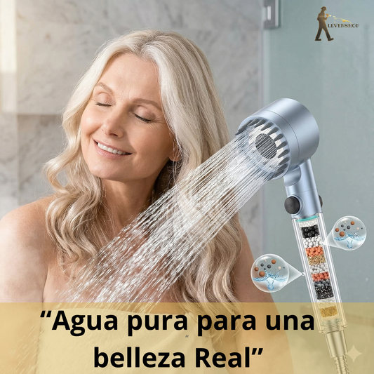 Cabezal Spa Purificador: Alta presión con filtro y masaje 💆