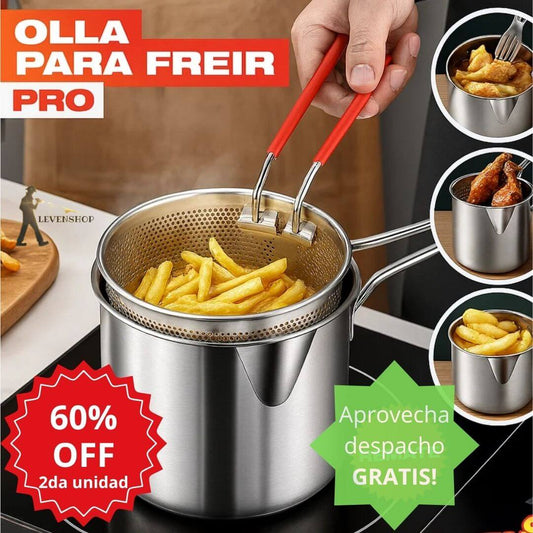 Olla Multiuso FreirPro® - Ahorra plata en aceite fácil
