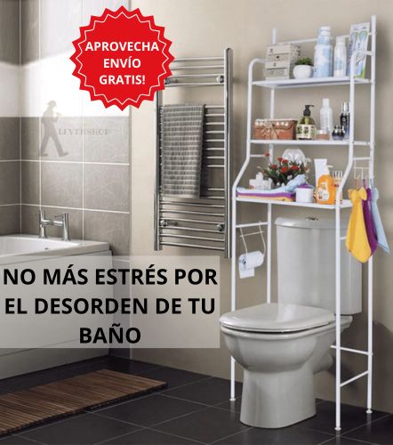Organizador de baño 3 niveles - Más espacio hoy