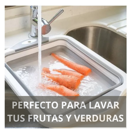Tabla de Picar Plegable 3 en 1