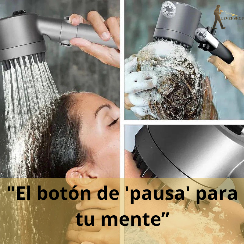 Cabezal Spa Purificador: Alta presión con filtro y masaje 💆