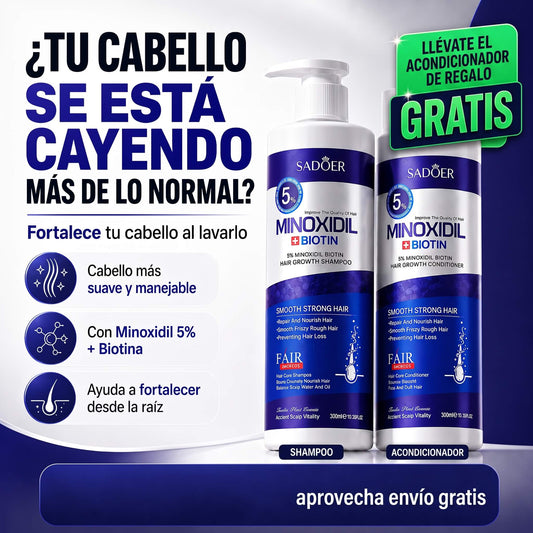 Pack Shampoo + Acondicionador Anticaídas- Vuelve a mirarte con confianza