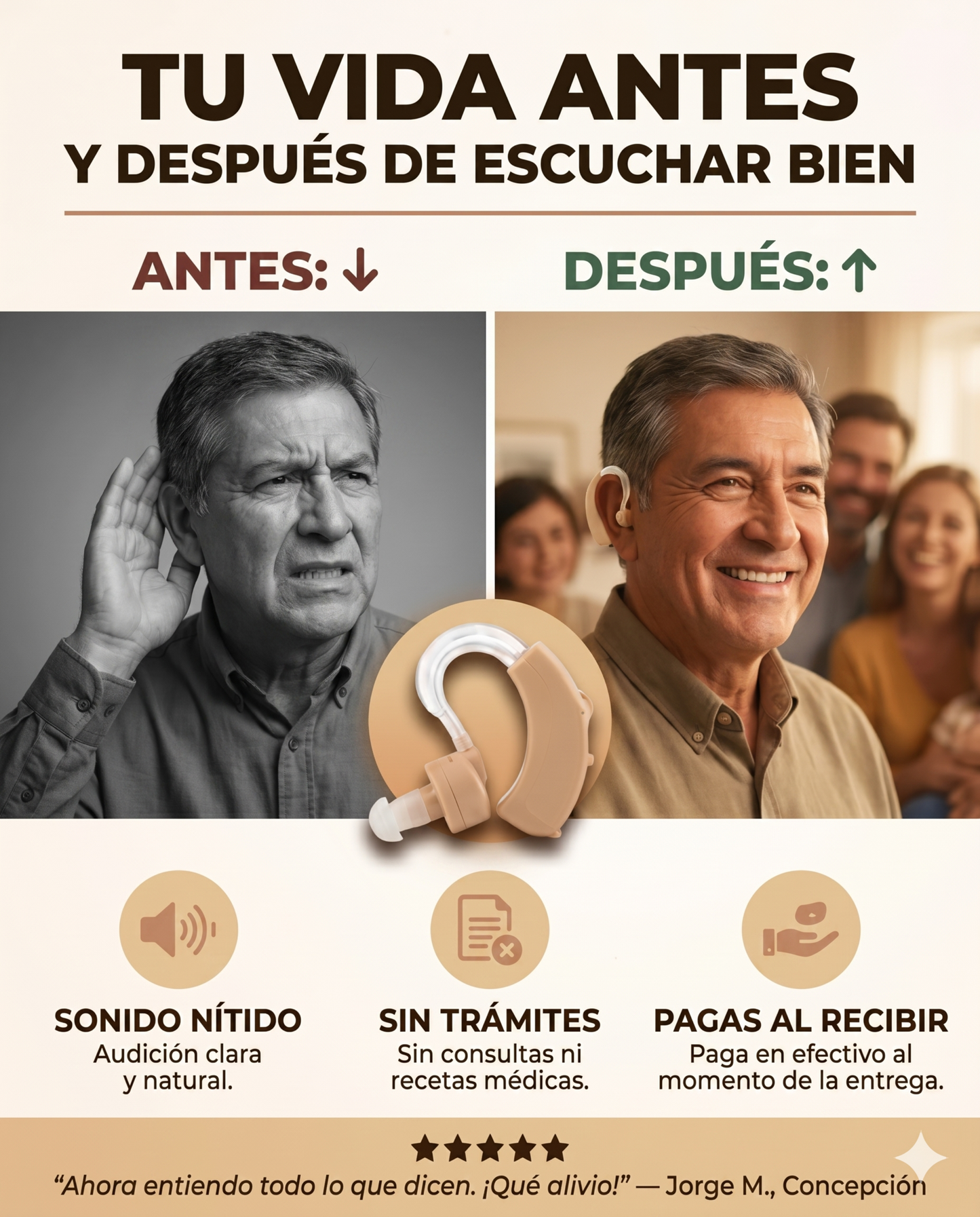 AURICULARES CLEARSOUND PRO - Vuelve a conversar sin esfuerzo
