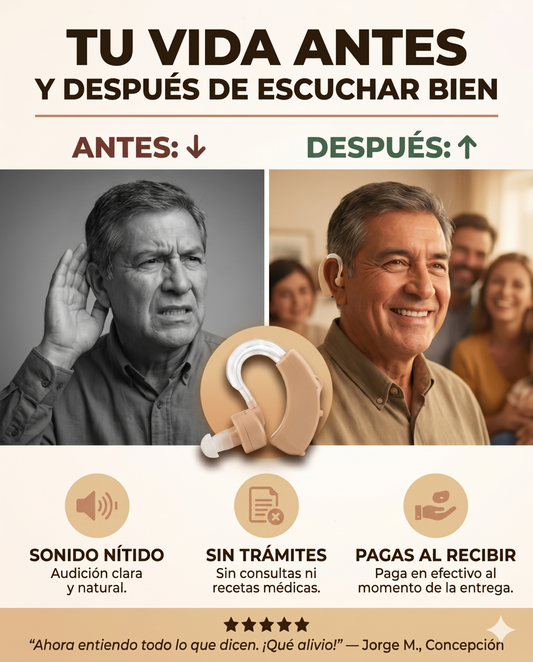 AURICULARES CLEARSOUND PRO - Vuelve a conversar sin esfuerzo