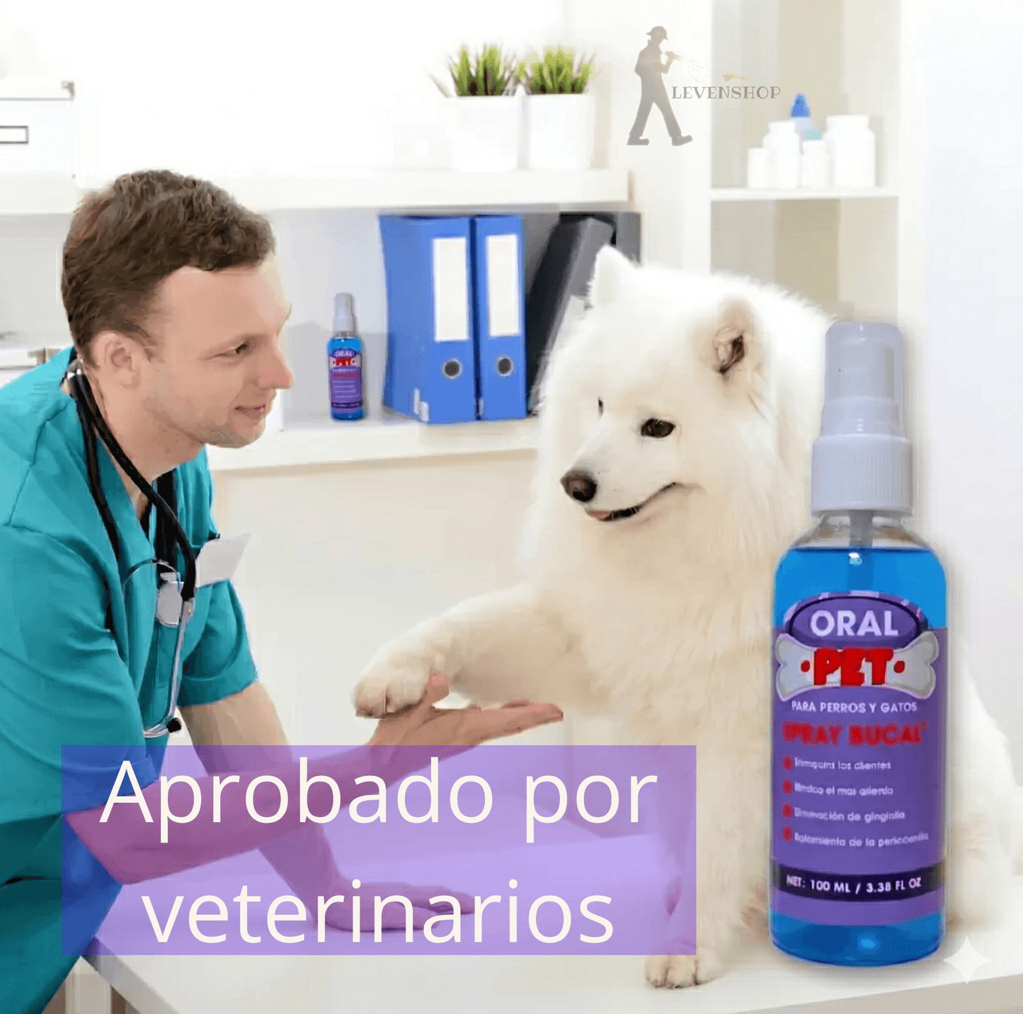 -OralPet Spray- Vuelve a disfrutar estar cerca de tu mascota