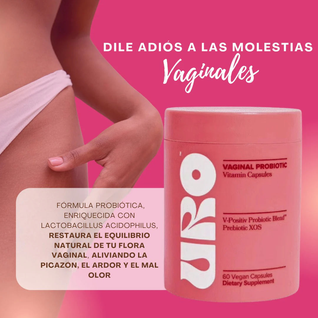 URO PROBIÓTICO ÍNTIMO  60 CÁPSULAS - RECUPERA TU CONFIANZA