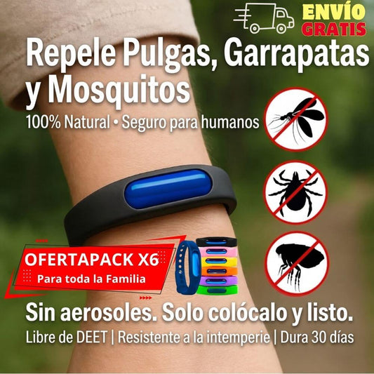 PACK FAMILIAR 6 Pulseras AntiPic – Ahorra y protege a los tuyos