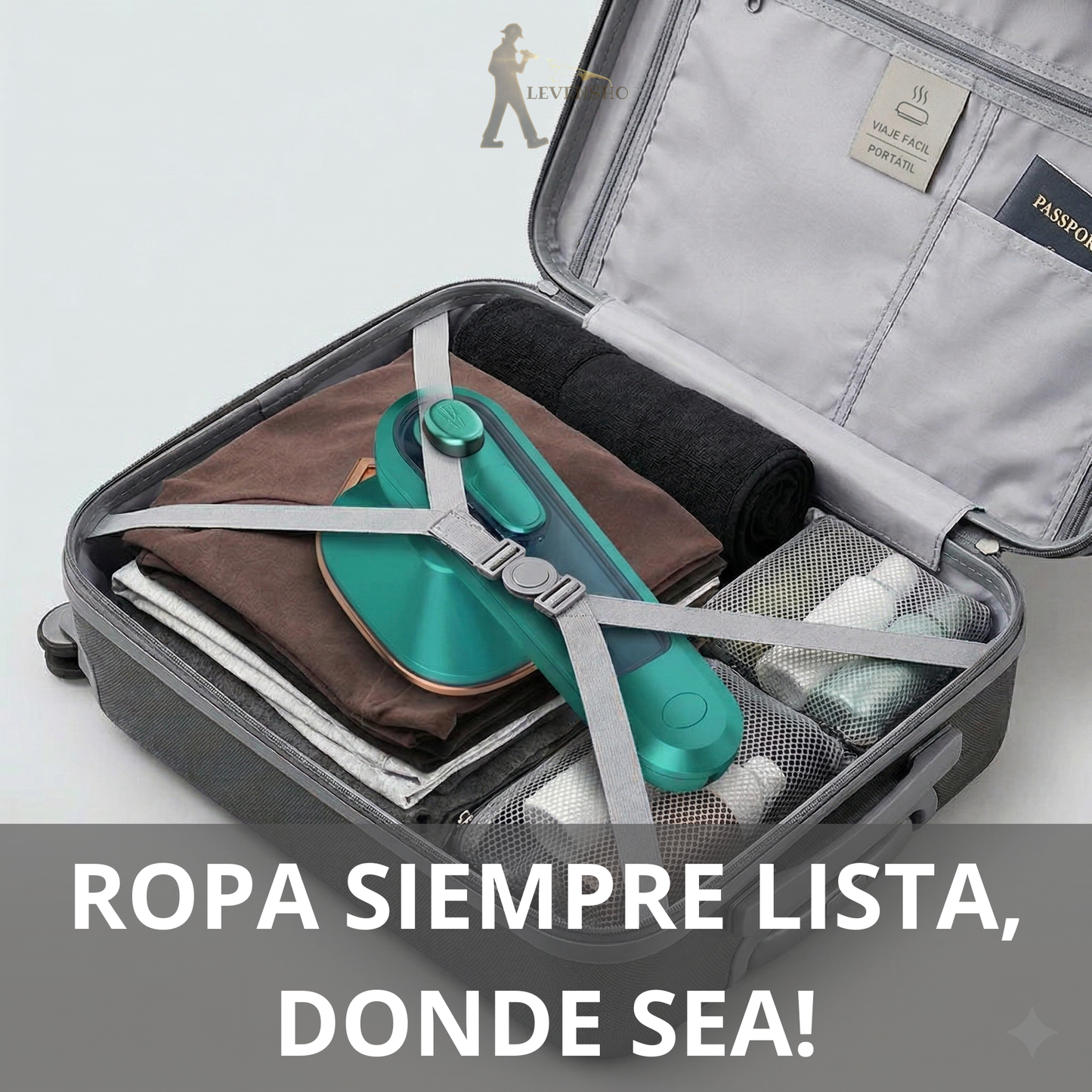 Mini Plancha a Vapor "Saca Apuros"