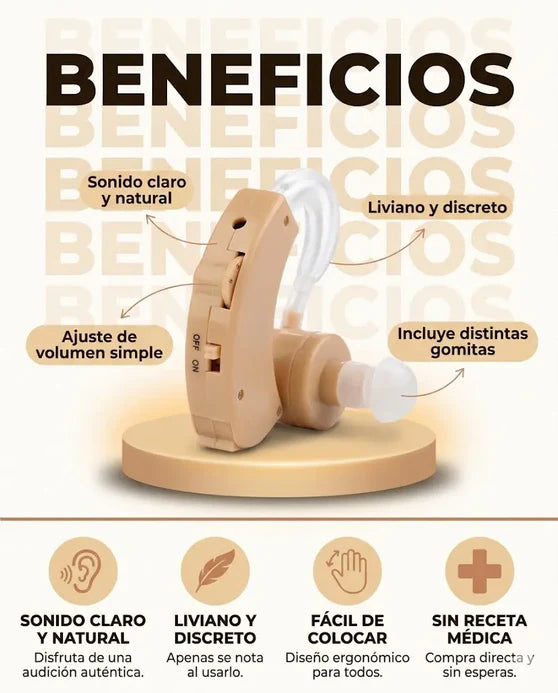 AURICULARES CLEARSOUND PRO - Vuelve a conversar sin esfuerzo